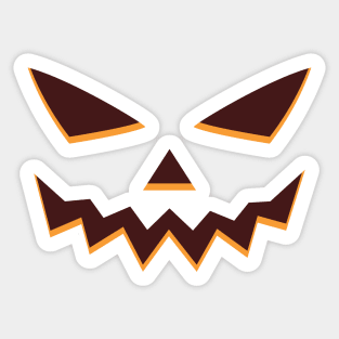 Boo! Happy Halloween day Sticker